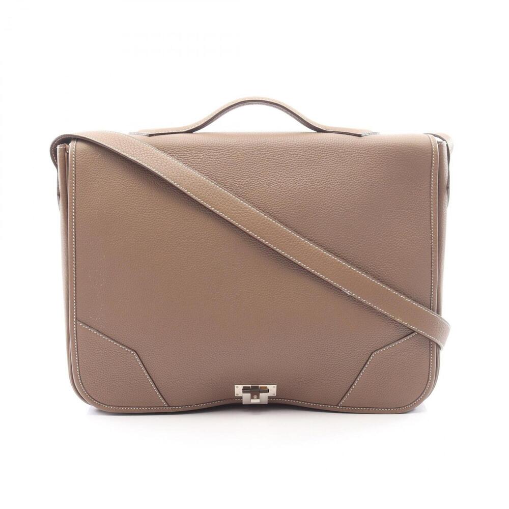 Hermes Victoria Messenger Shoulder Bag/Handbag, Leather, Taurillon Clemence, ...